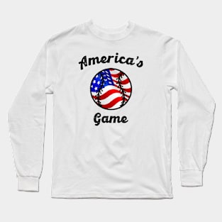 America's Game Long Sleeve T-Shirt